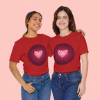 Paw Print Heart T‑Shirt — Cute Pet Lover Tee