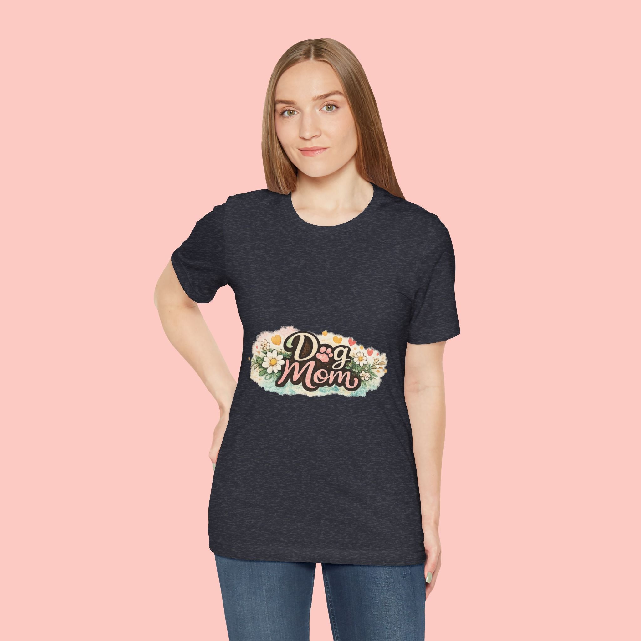 Dog Mom Floral Tee