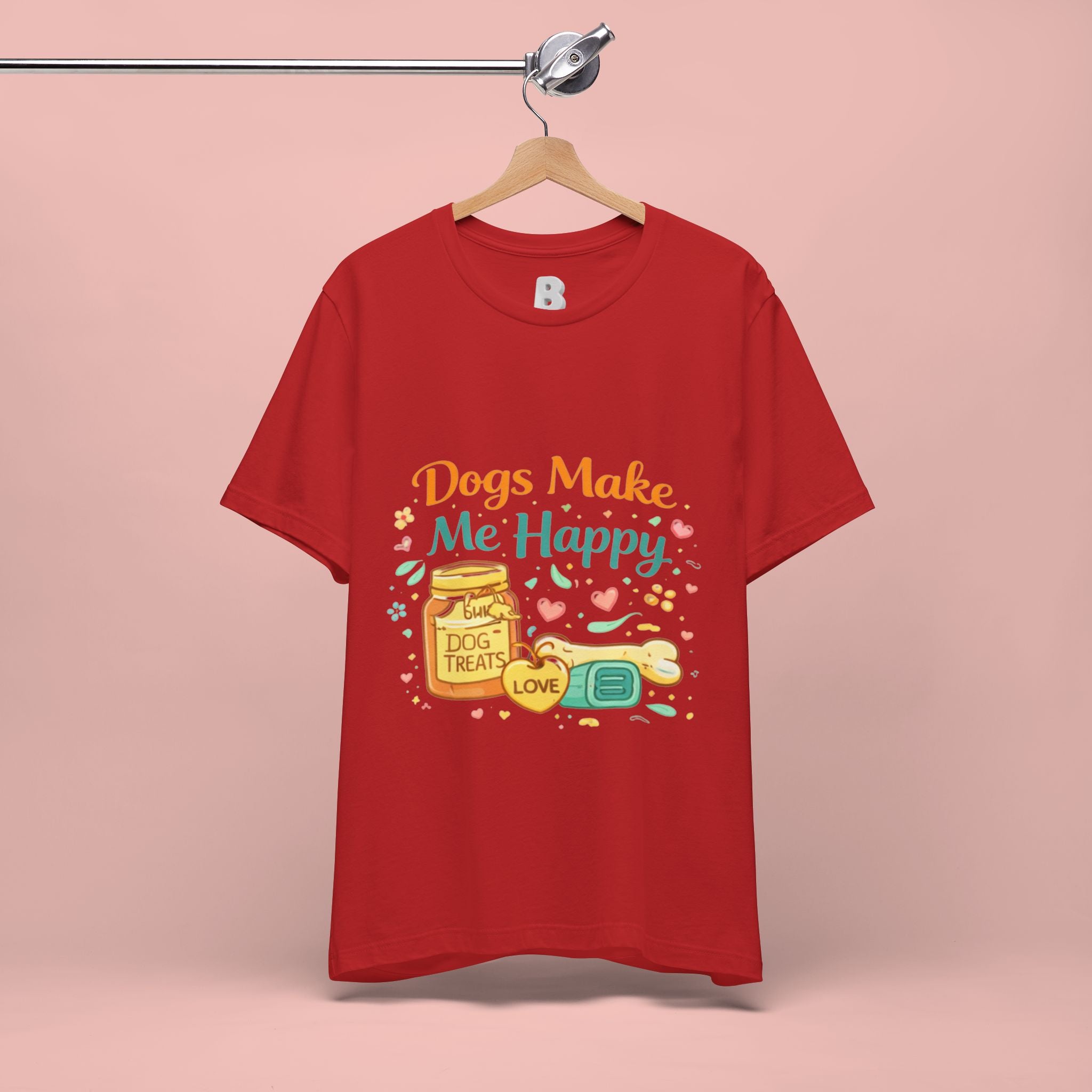 Dogs Make Me Happy T-Shirt