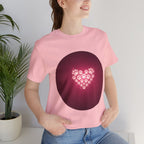 Paw Print Heart T‑Shirt — Cute Pet Lover Tee