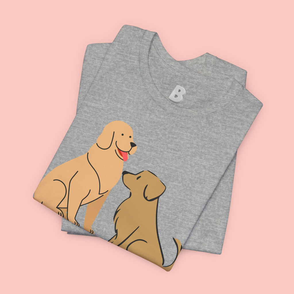 Dog Mom T‑Shirt — Cute Retro Dogs Graphic Tee for Dog Lovers