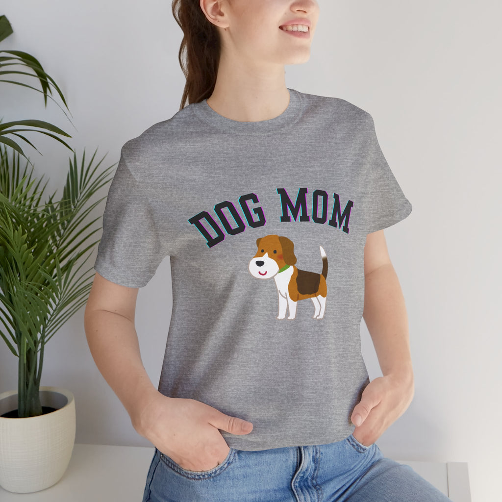 Dog Mom T-Shirt — Cute Beagle Graphic Tee for Dog Lovers
