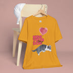 Kiss Your Dog T-Shirt — Cute Corgi with Heart Balloon Pet Lover Tee