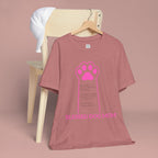 Blessed Dog Mom T-Shirt — Pink Paw Graphic Tee