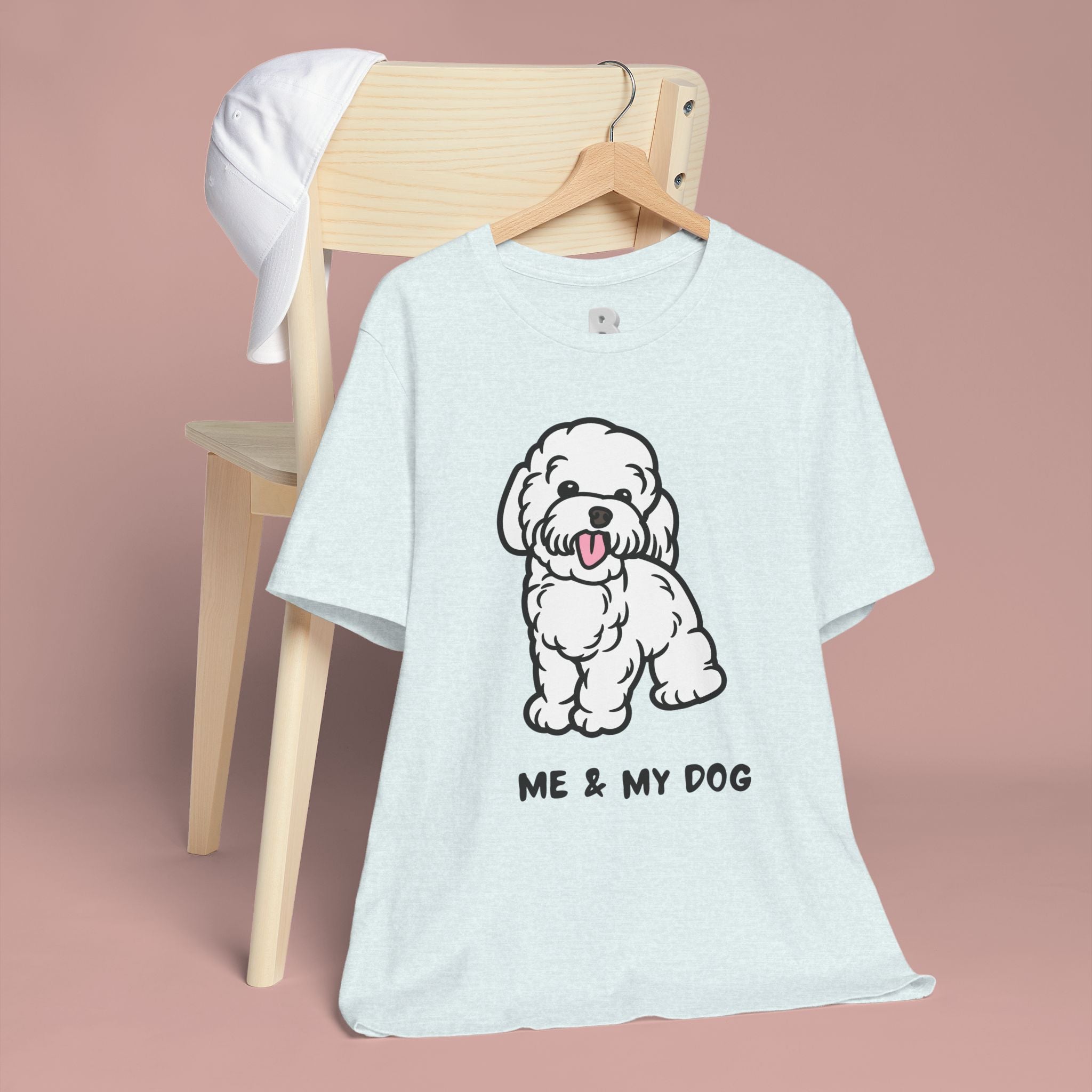 Me & My Dog T-Shirt — Cute Cartoon Puppy Tee for Dog Lovers