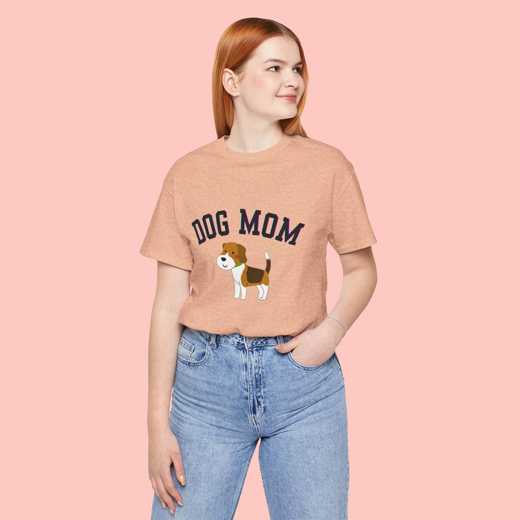 Dog Mom T-Shirt — Cute Beagle Graphic Tee for Dog Lovers