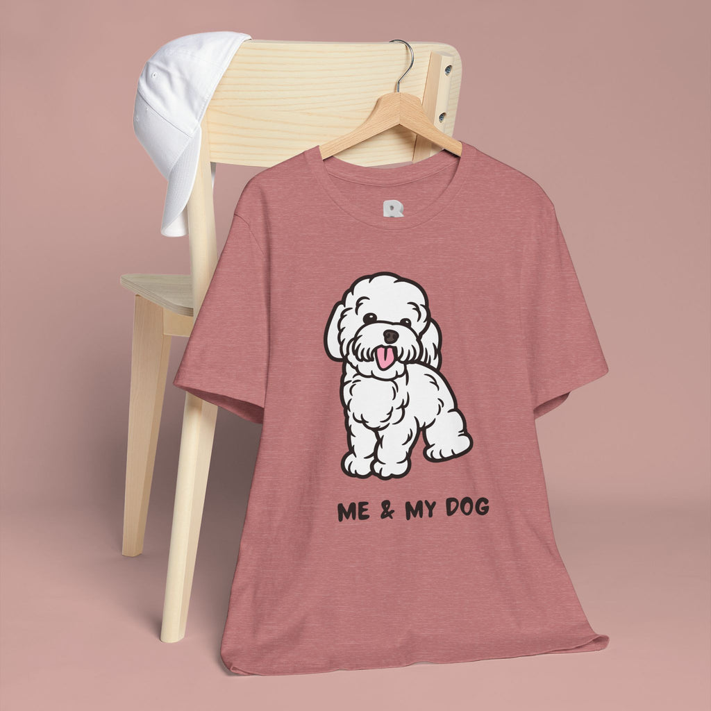 Me & My Dog T-Shirt — Cute Cartoon Puppy Tee for Dog Lovers