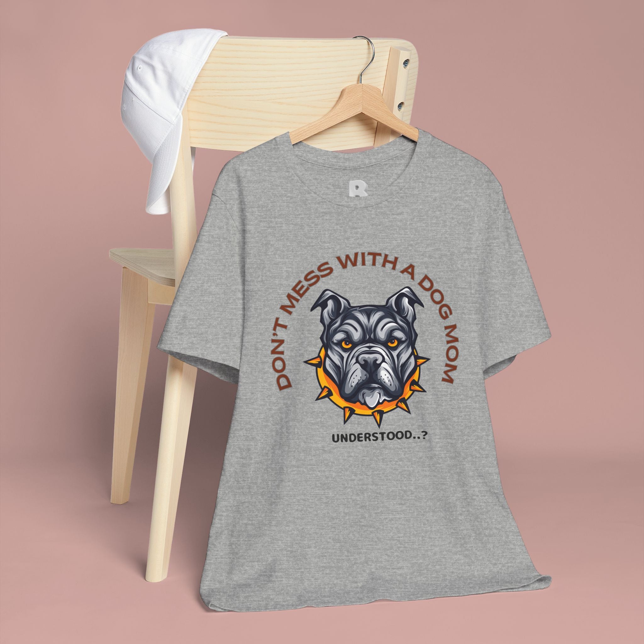 Dog Mom Tee — “Don't Mess With a Dog Mom” Graphic T‑Shirt