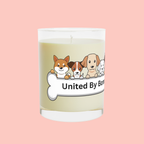 Dog Lover Scented Candle — "Loved By Bones" 11oz Glass Candle