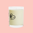 Dog Lover Scented Candle — "Loved By Bones" 11oz Glass Candle