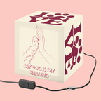Love Paw Light Cube Lamp — Pet Lover Night Light