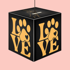 Love Paw Cube Lamp — Pet Lover Light Cube