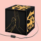 Love Paw Cube Lamp — Pet Lover Light Cube