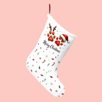 Pet Paw Christmas Stocking — "Merry Christmas" Festive Holiday Stocking for Dogs & Cats