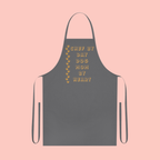 Dog Mom Apron – “Chef by Day, Dog Mom by Heart” Cotton Kitchen Apron
