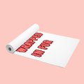 Foam Yoga Mat — "Some Carry Babies. I Carry Healing Wrapped in Fur" Cat & Pet Lover Yoga Mat