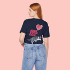 Kiss Your Dog Tee — Corgi Heart Balloon Graphic T-Shirt