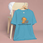 Zoom Meeting Approved Tee — Cute Puppy with Headset Laptop Graphic