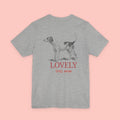 Lovely Dog Mom T-Shirt — Vintage Hunting Dog Illustration
