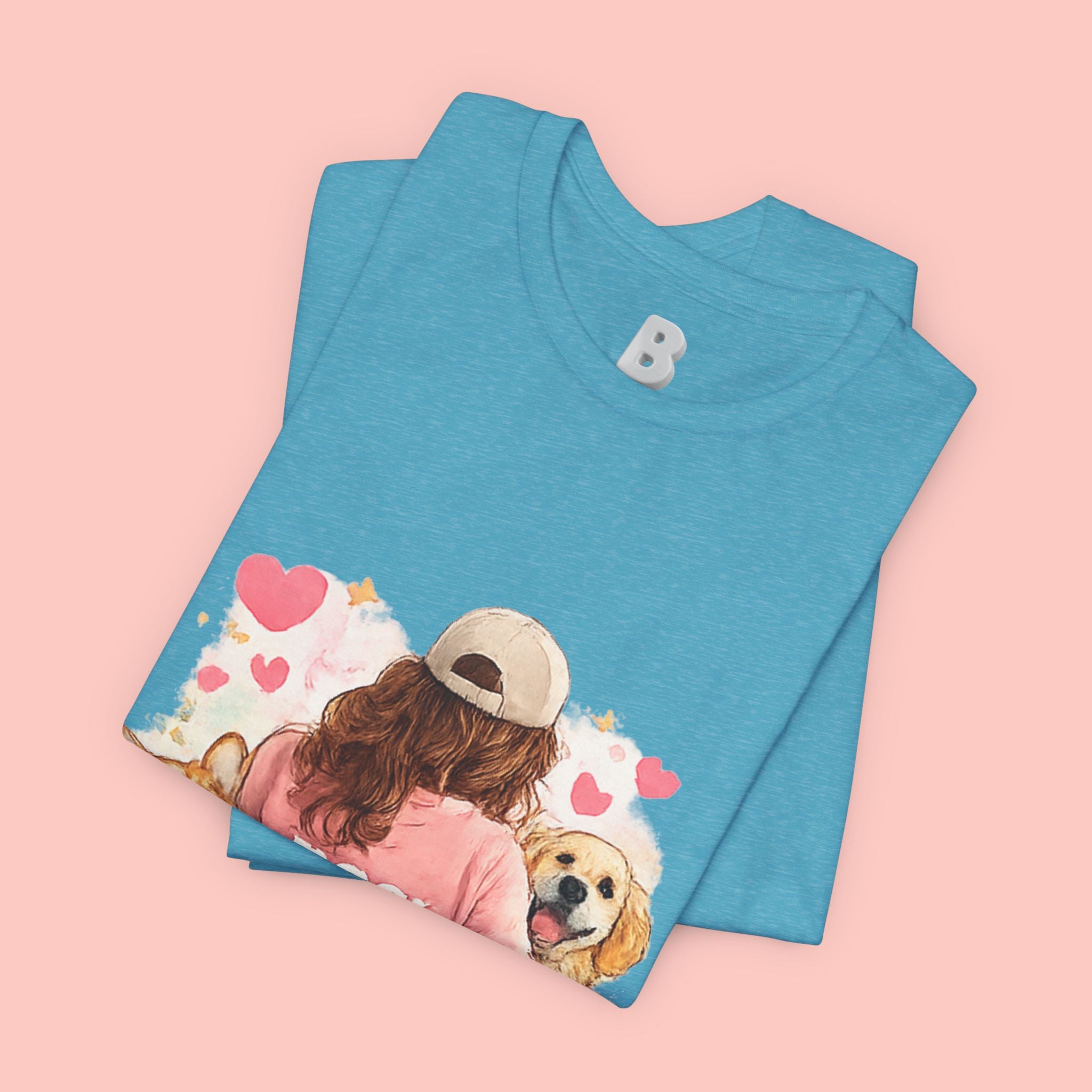 Dog Mom T-Shirt - Cute Woman with Dogs Graphic Tee