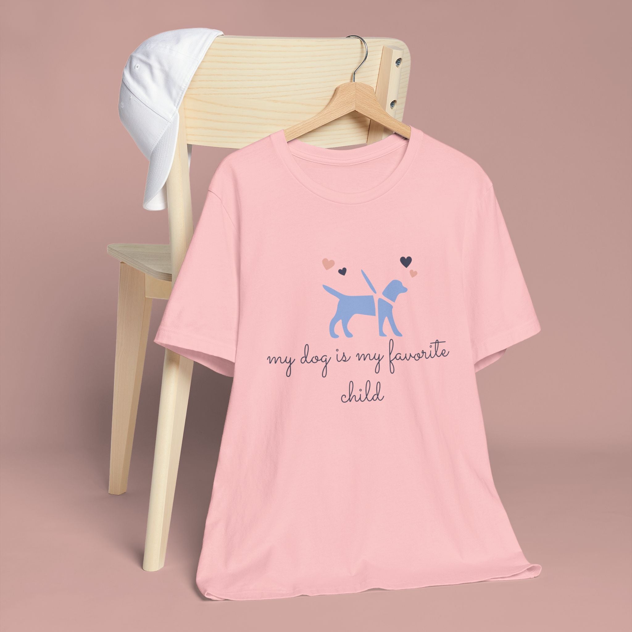 Dog Lover T‑Shirt — "My Dog Is My Favorite Child" Cute Puppy Graphic Tee