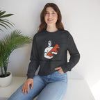Crewneck Sweatshirt — “Marry the Man Who Loves Your Dog” Cute Pet Lover Graphic
