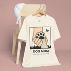 Dog Mom T-Shirt — "Love Your Dog Like a Mom" Paw Print Graphic