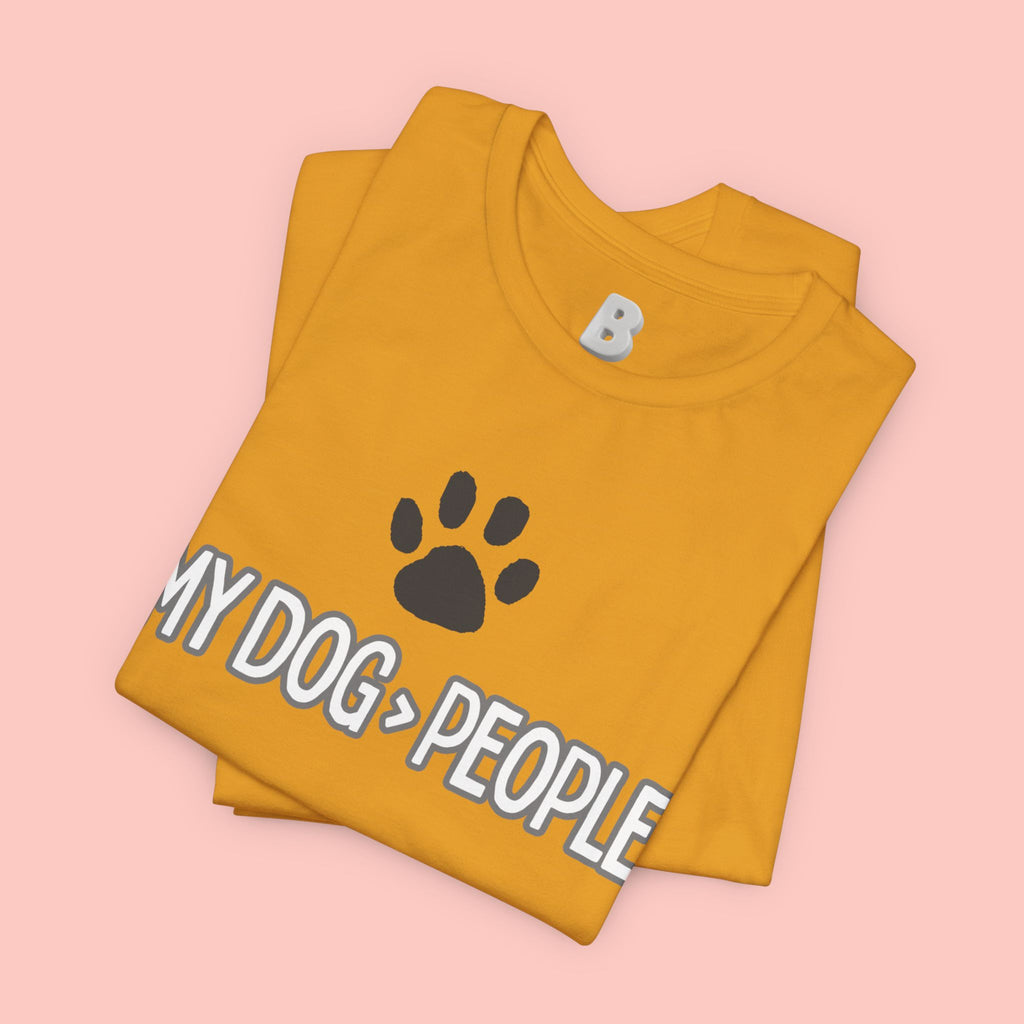 My Dog People T-Shirt — Dog Paw Graphic Tee for Dog Lovers