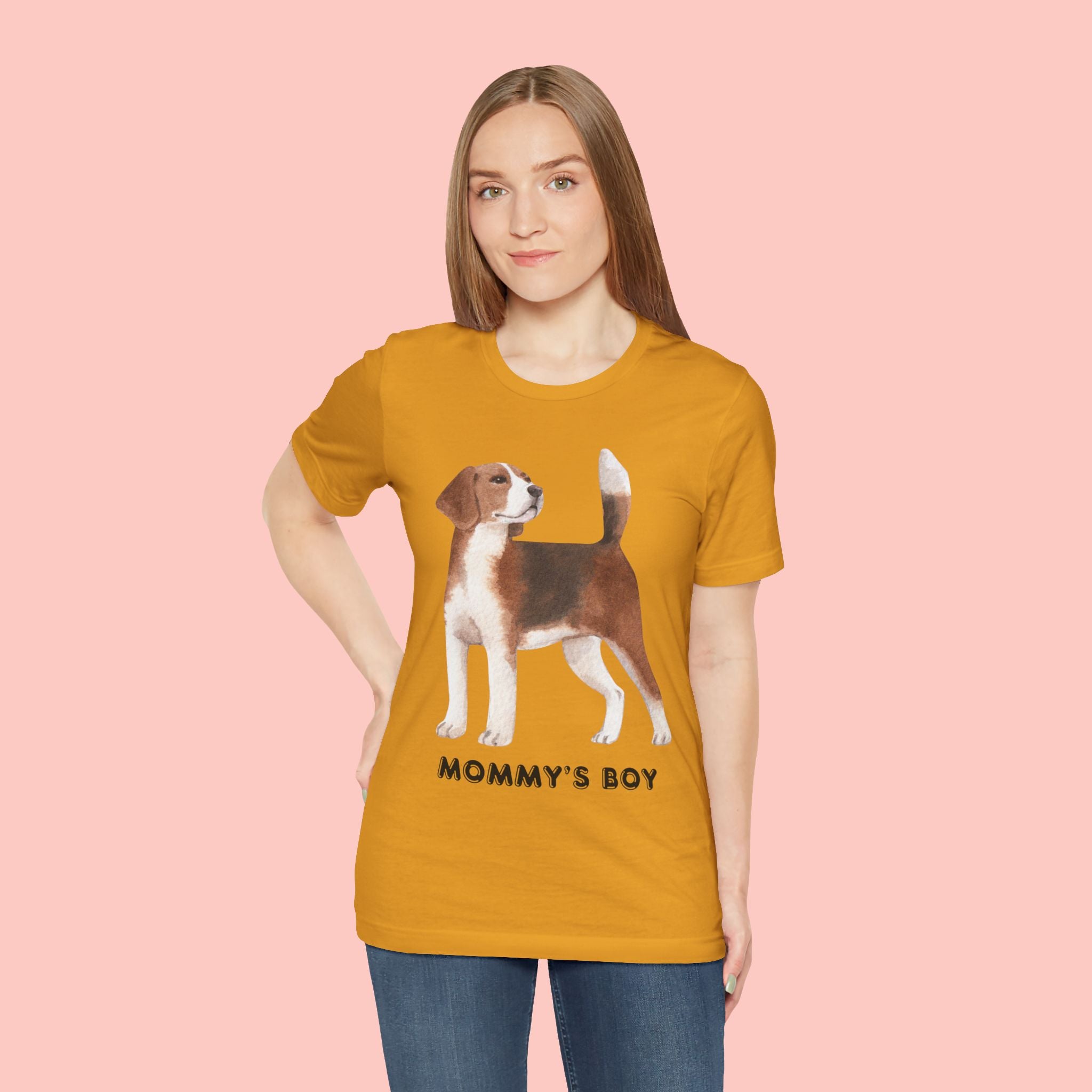 Mommy's Boy Beagle T-Shirt — Cute Dog Lover Tee