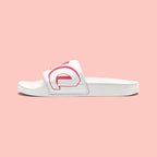 Sandals — 'Dog Mama' White Removable-Strap Slide Sandals