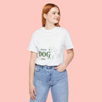 Proud Dog Mom T-Shirt – Cute Paw Print & Puppy Graphic Tee