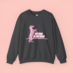 My Dog Is My Baby Sweatshirt — Cute Pink Dachshund Pet Lover Crewneck