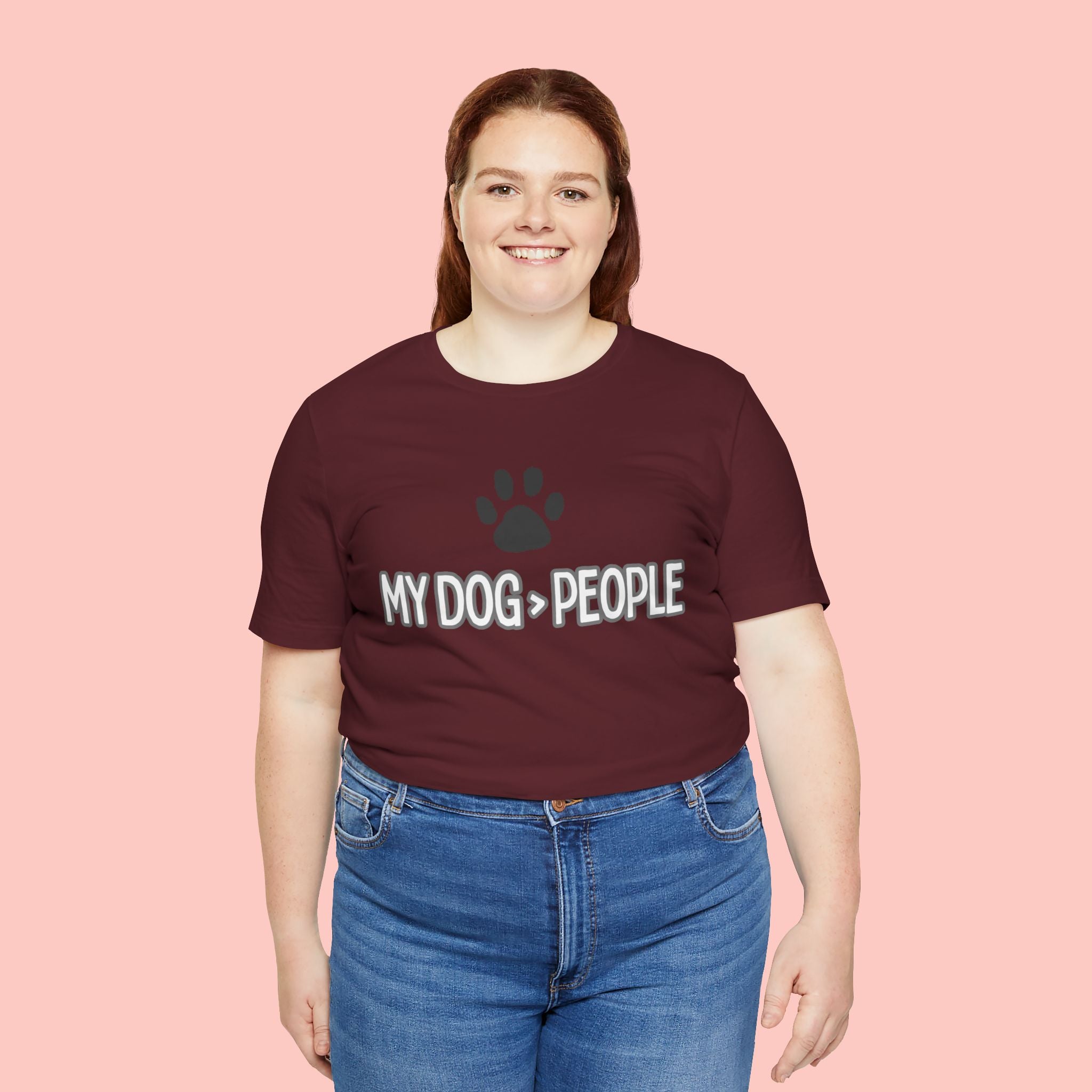 My Dog People T-Shirt — Dog Paw Graphic Tee for Dog Lovers