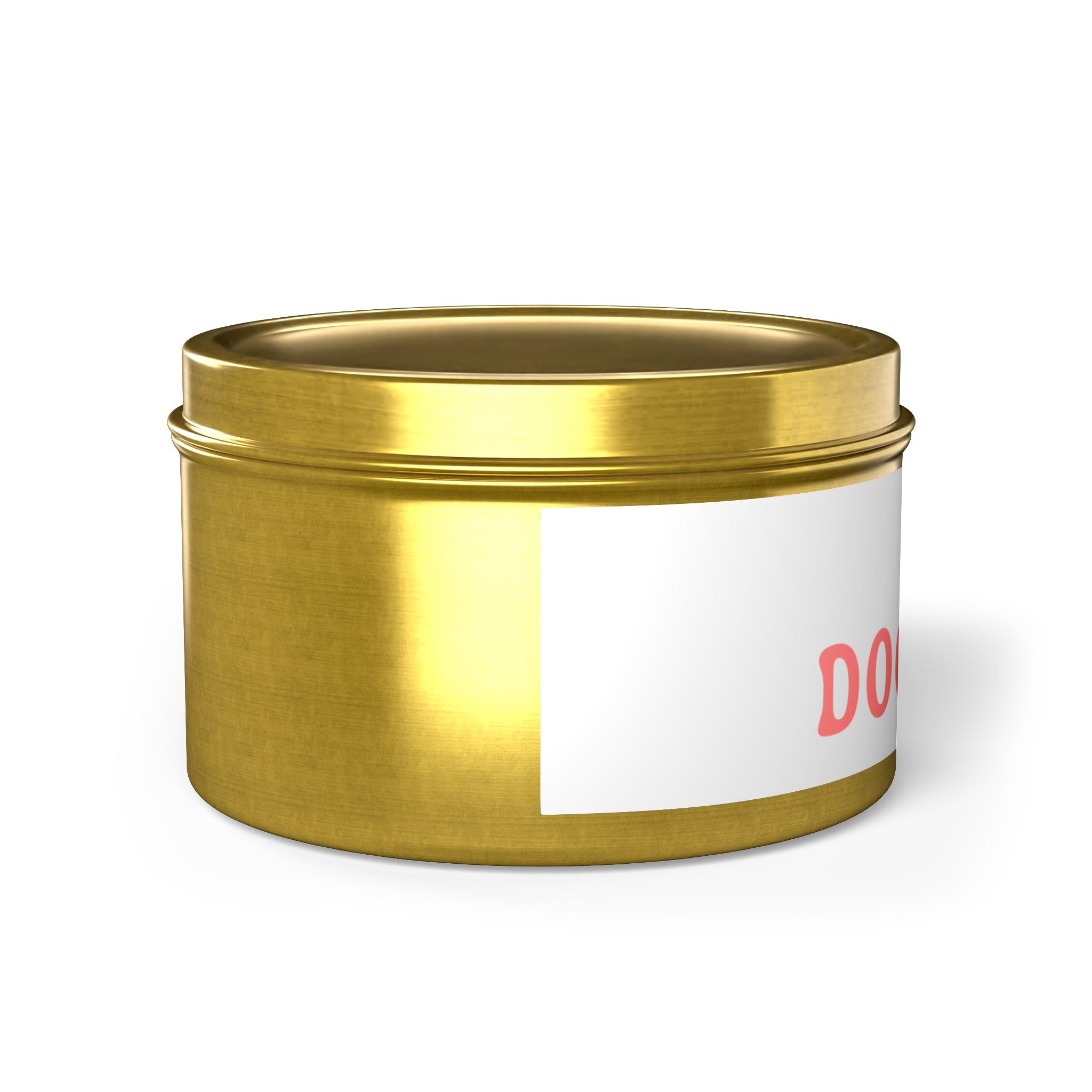 Dog Mom Tin Candle — Heart Paw Scented Travel Candle (Perfect Gift for Dog Lovers)