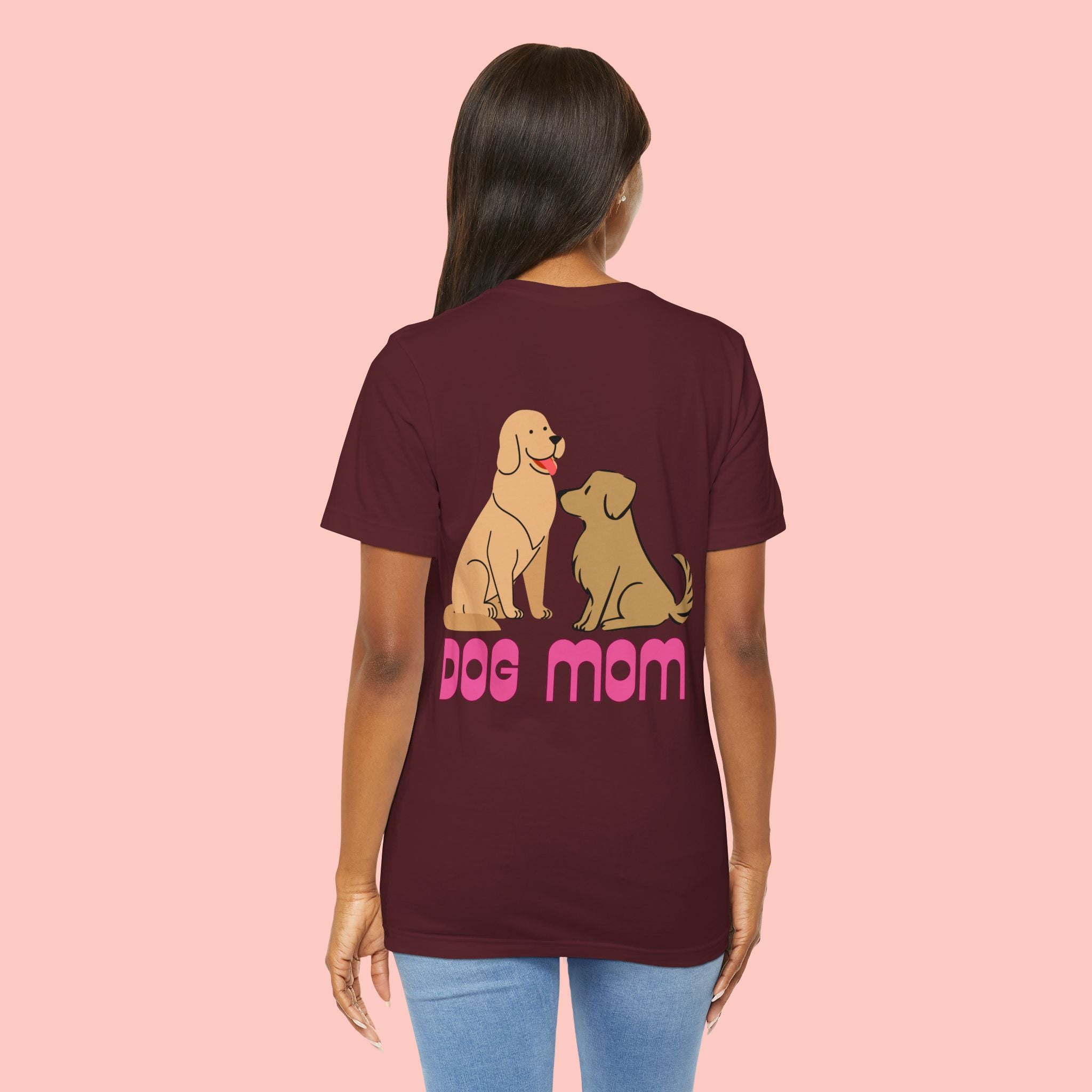 Dog Mom T‑Shirt — Cute Cartoon Dogs Graphic Tee for Pet Moms