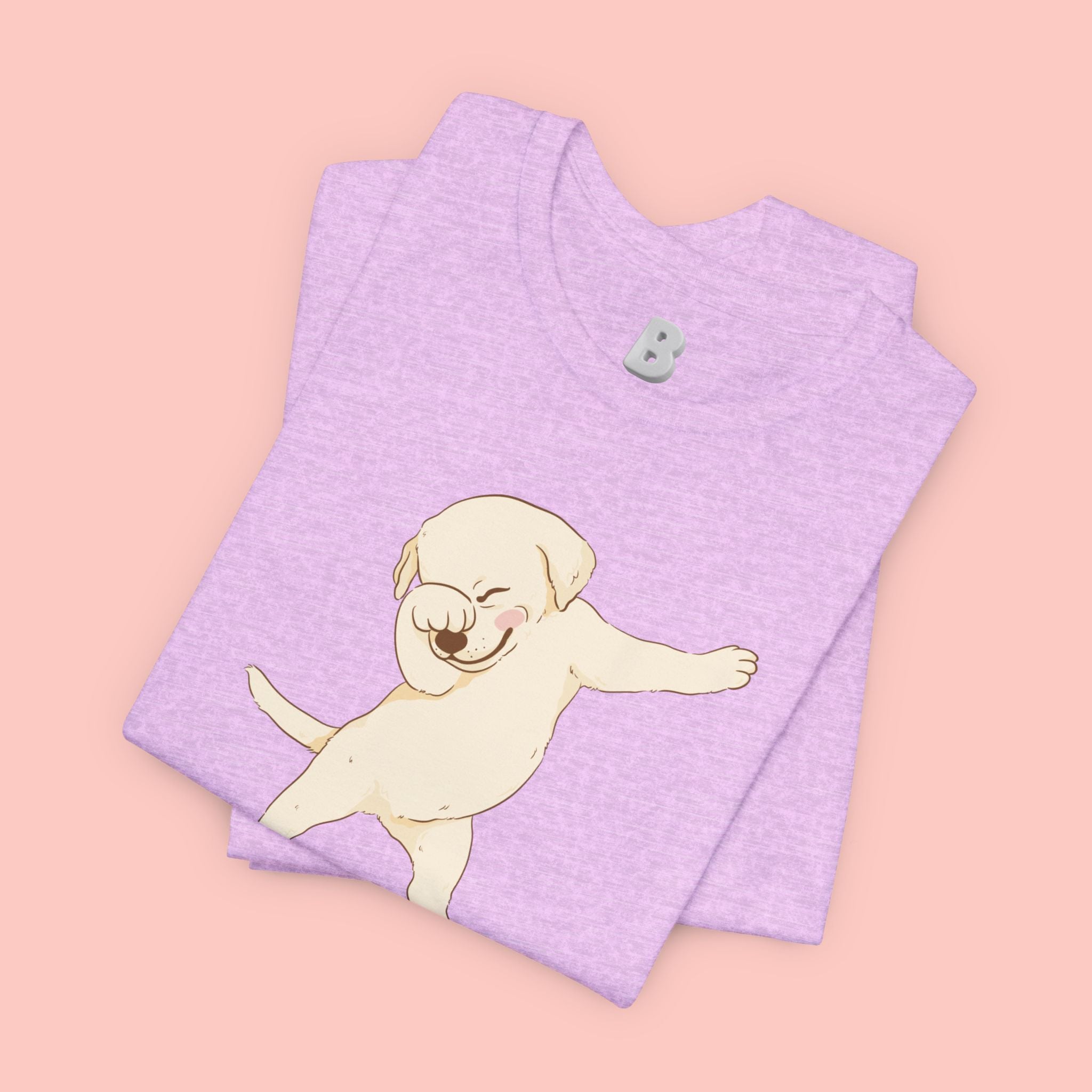 Mom Approved Tee — Dab Dog Graphic T‑Shirt