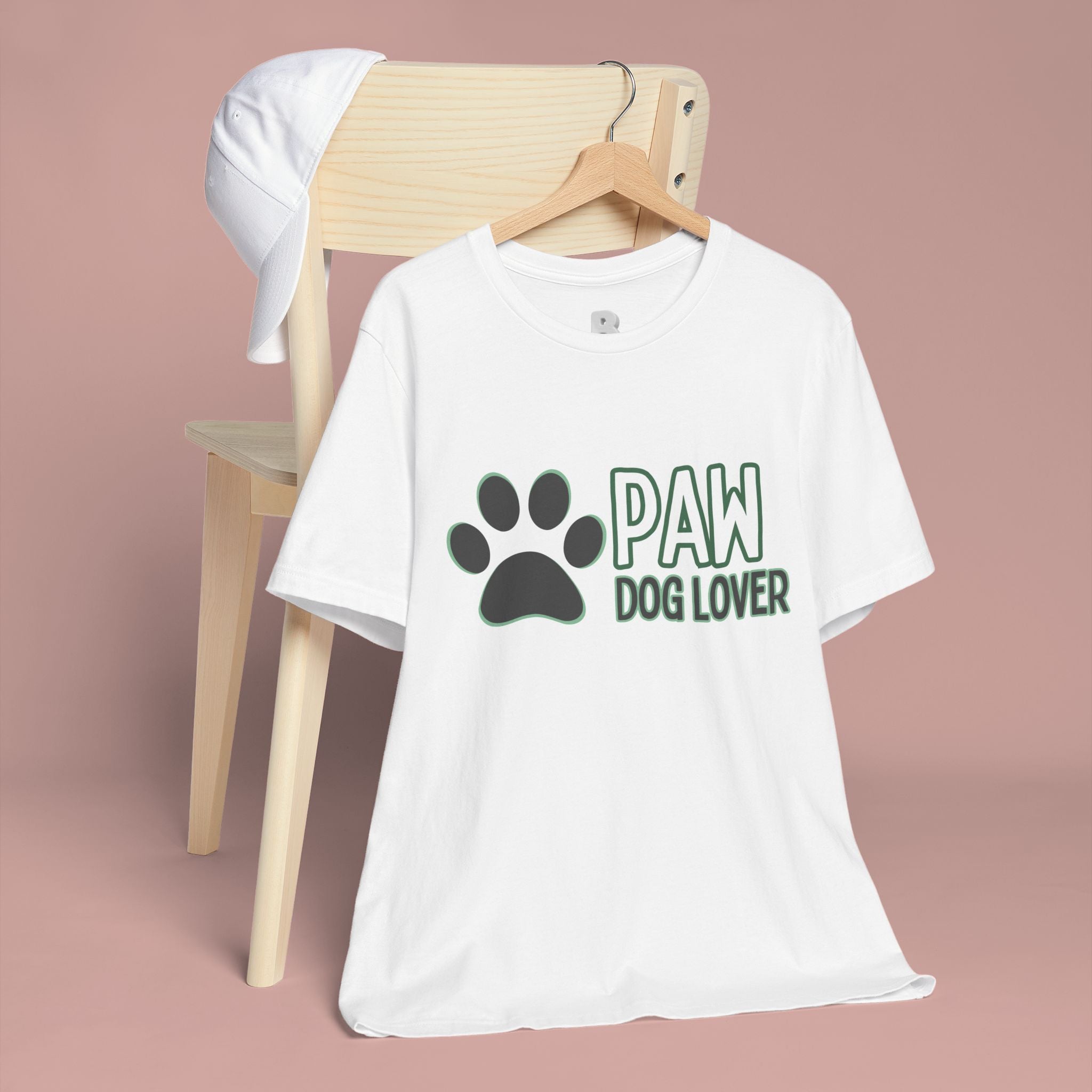 Paw Dog Lover T-Shirt — Cute Paw Print Tee for Dog Owners
