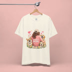 Dog Mom T-Shirt - Cute Woman with Dogs Graphic Tee