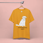 Mom Makes Me Happy Dog T-Shirt