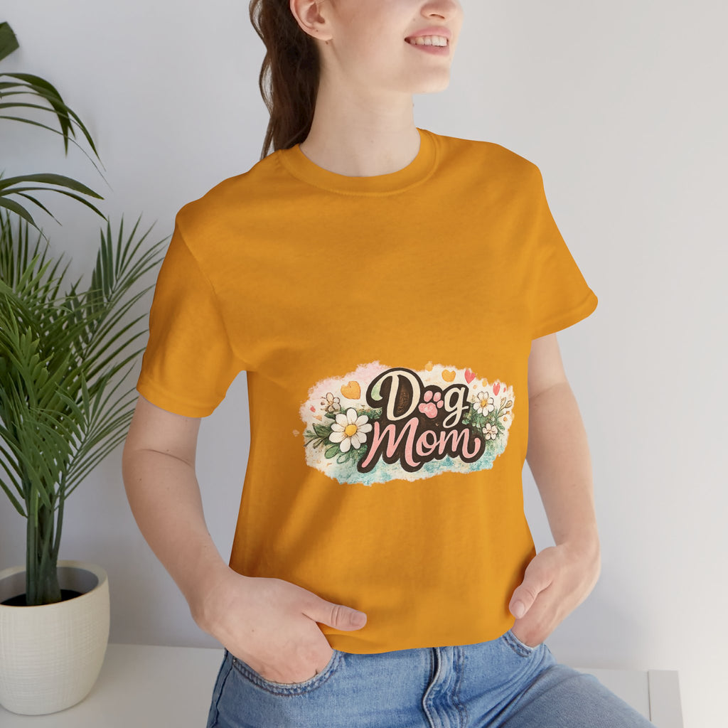 Dog Mom Floral Tee