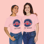 Dog Mama T-Shirt — Cute Paw & Heart Graphic Tee for Dog Lovers