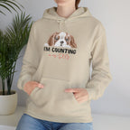 Dog Mom Hoodie – Cute Cavalier King Charles ‘I’m Counting My Dog’ Sweatshirt