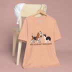 My Dog > My Bad Days T‑Shirt — Cute Beagle & Corgi Graphic Tee for Dog Lovers