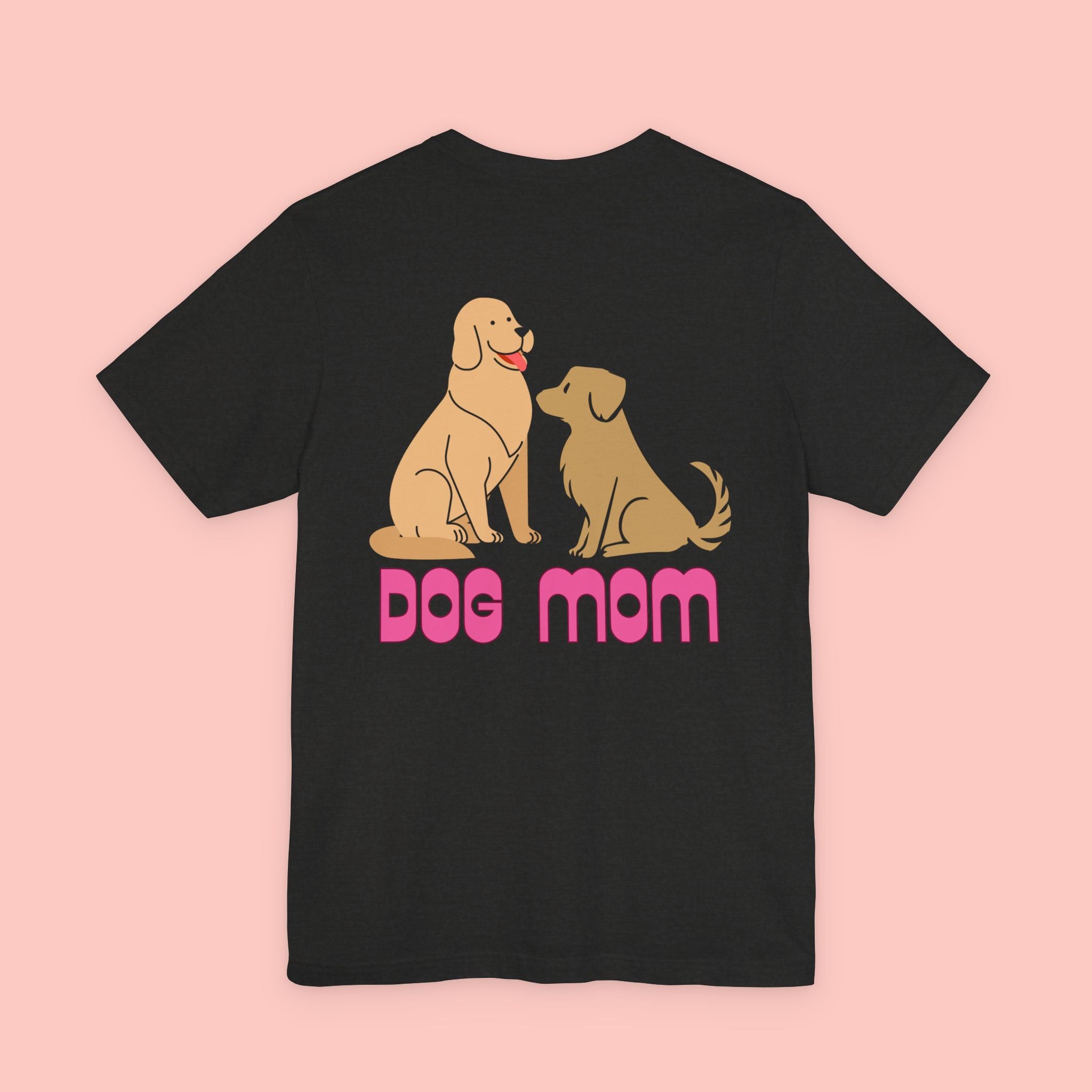 Dog Mom T‑Shirt — Cute Cartoon Dogs Graphic Tee for Pet Moms