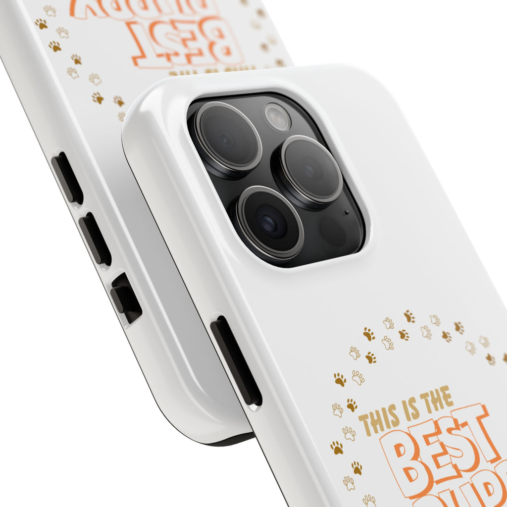 Best Puppy Phone Case — Cute Paw Print Tough Phone Case