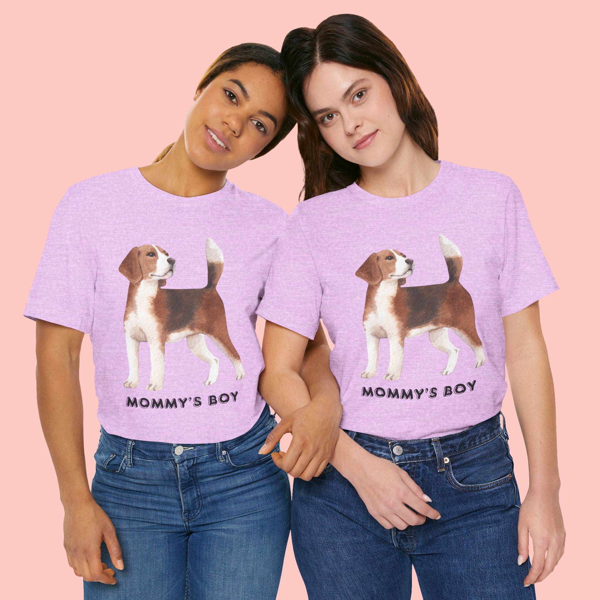 Mommy's Boy Beagle T-Shirt — Cute Dog Lover Tee