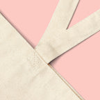 Dog Mom Canvas Tote Bag — Pink Retro Graphic Cotton Shopper for Pet Lovers