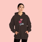 Kiss Your Dog Hoodie — Cute Heart & Dog Graphic Pullover