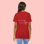 Dog Mom Tee — "Dog Mom Made, Always On" Cute Paw Print Graphic T-Shirt