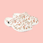 Paw Print EVA Foam Clogs — Cute Dog Bone & Paw Slip-On Shoes
